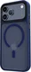 iPhone 17 Pro Max Hoesje met MagSafe Back Cover Matte Donker Blauw afbeelding 16