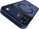 iPhone 17 Pro Max Hoesje met MagSafe Back Cover Matte Donker Blauw afbeelding 18