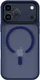 iPhone 17 Pro Max Hoesje met MagSafe Back Cover Matte Donker Blauw afbeelding 13