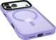 iPhone 17 Pro Max Hoesje met MagSafe Back Cover Matte Paars afbeelding 14