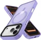 iPhone 17 Pro Max Hoesje met MagSafe Back Cover Matte Paars afbeelding 11