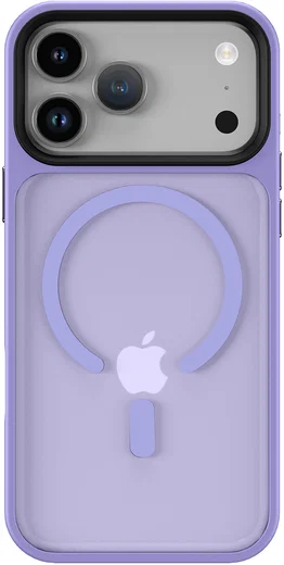 iPhone 17 Pro Max Hoesje met MagSafe Back Cover Matte Paars afbeelding 12