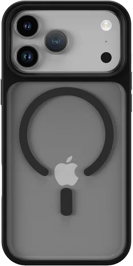 iPhone 17 Pro Max Hoesje met MagSafe Back Cover Matte Zwart afbeelding 14