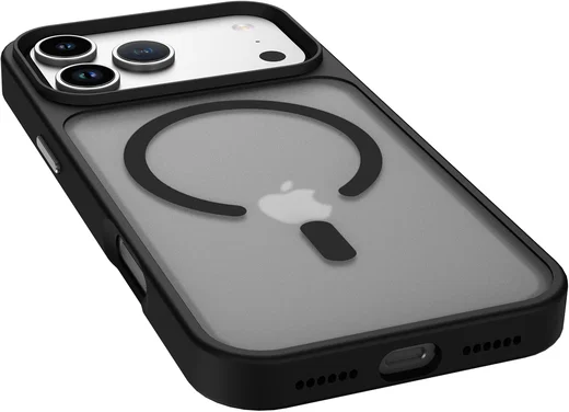 iPhone 17 Pro Max Hoesje met MagSafe Back Cover Matte Zwart afbeelding 16