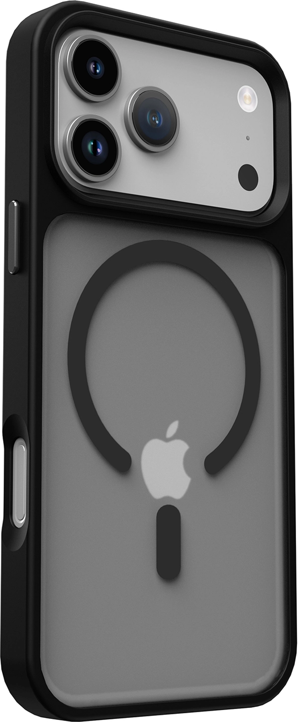 iPhone 17 Pro Max Hoesje met MagSafe Back Cover Matte Zwart afbeelding 17