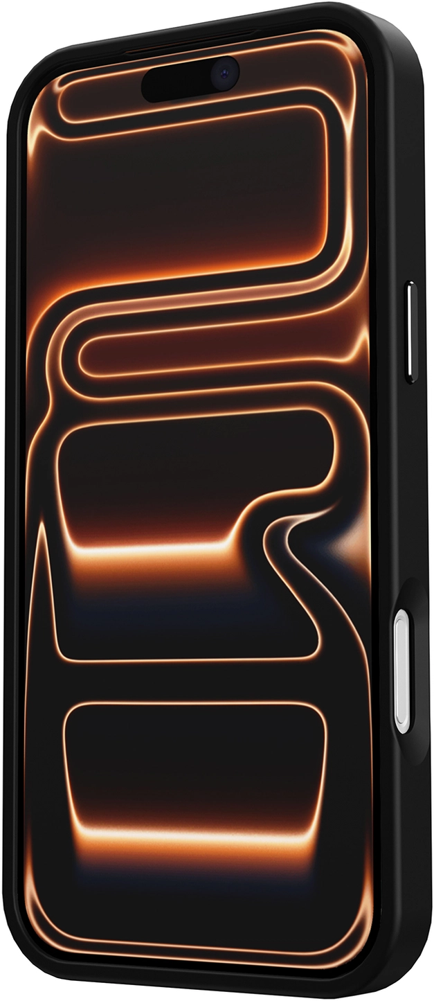 iPhone 17 Pro Max Hoesje met MagSafe Back Cover Matte Zwart afbeelding 4