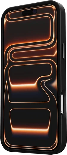 iPhone 17 Pro Max Hoesje met MagSafe Back Cover Matte Zwart afbeelding 4