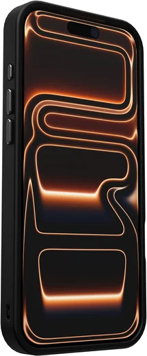 iPhone 17 Pro Max Hoesje met MagSafe Back Cover Matte Zwart afbeelding 2