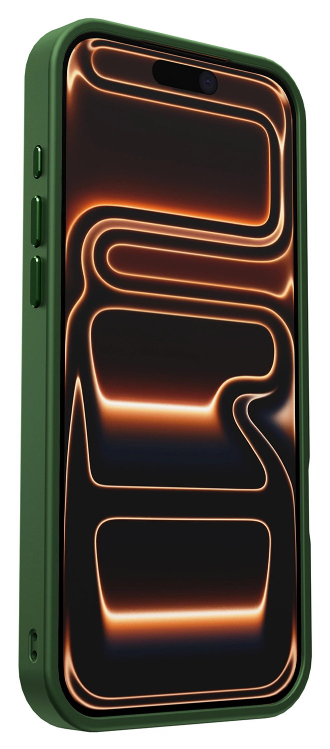 iPhone 17 Pro Max Hoesje met MagSafe Back Cover Matte Donker Groen afbeelding 16