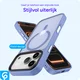 iPhone 17 Pro Max Hoesje met MagSafe Back Cover Matte Blauw afbeelding 2