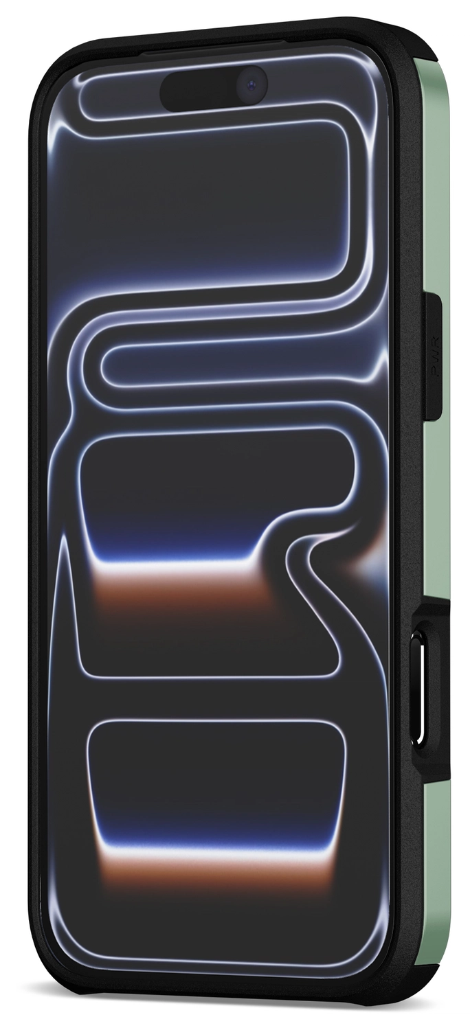 Apple iPhone 17 Pro Max Hoesje met Slider Kaarthouder Back Cover Groen afbeelding 13