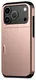 Apple iPhone 17 Pro Max Hoesje met Slider Kaarthouder Back Cover Roze afbeelding 12