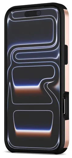 Apple iPhone 17 Pro Max Hoesje met Slider Kaarthouder Back Cover Roze afbeelding 13