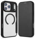 Apple iPhone 17 Pro Max Hoesje met MagSafe Book Case Transparant Zwart afbeelding 2
