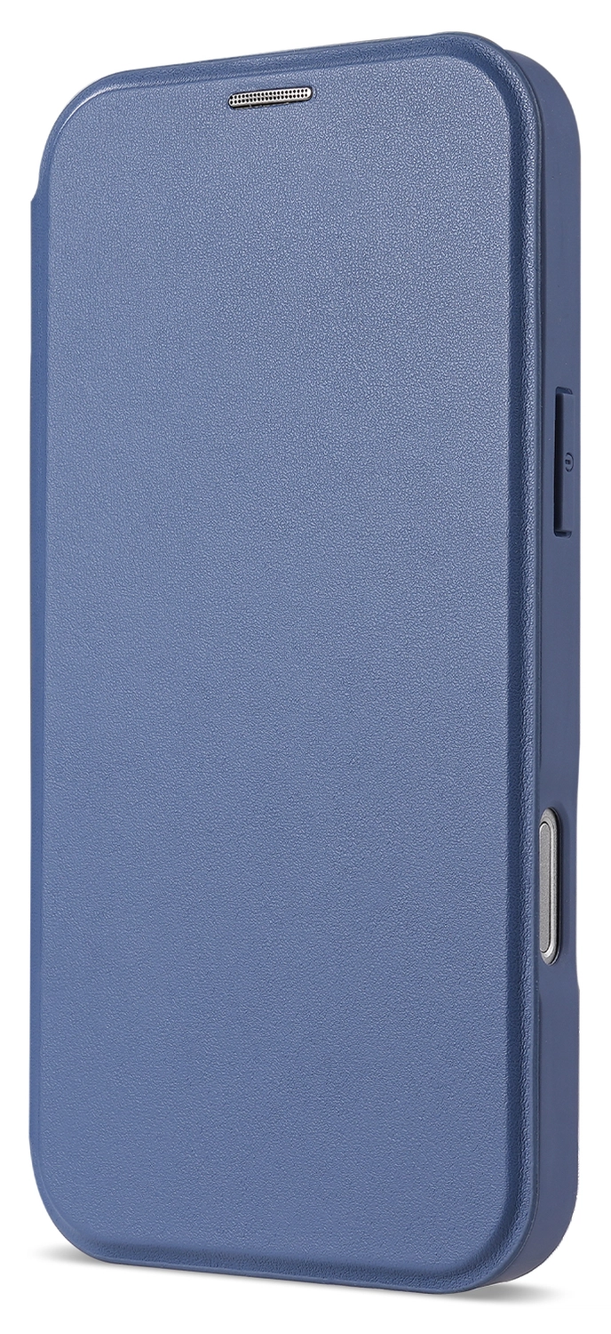 Apple iPhone 17 Pro Max Hoesje met MagSafe Book Case Transparant Blauw afbeelding 9