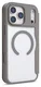 Apple iPhone 17 Pro Max Hoesje met MagSafe Book Case Transparant Beige afbeelding 5