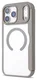 Apple iPhone 17 Pro Max Hoesje met MagSafe Book Case Transparant Beige afbeelding 8