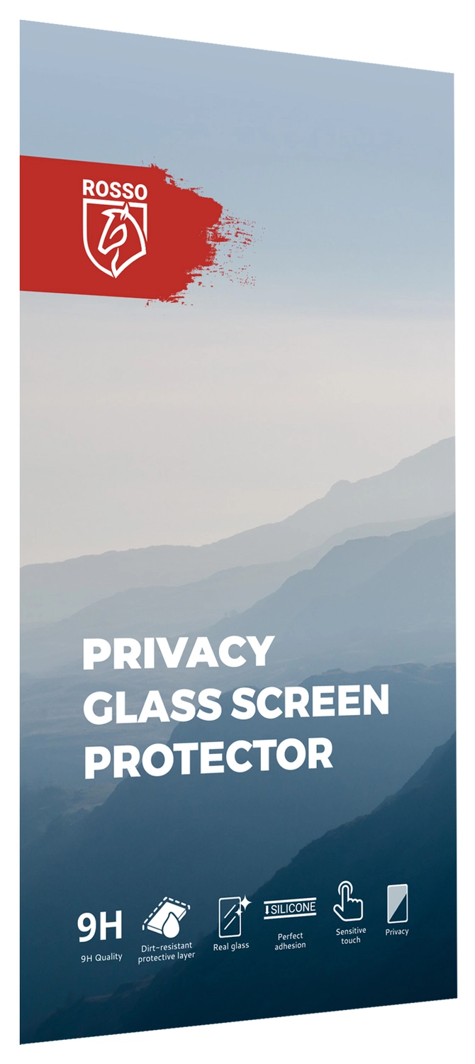 Rosso iPhone 17 Pro Max 9H Tempered Glass Screen Protector Privacy afbeelding 7
