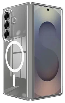 Samsung Galaxy Z Fold 7 Hoesje MagSafe Dun TPU Back Cover Transparant
