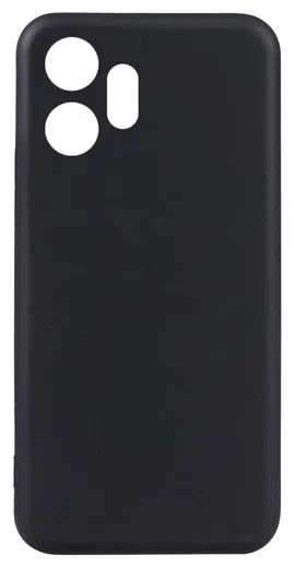 Nothing CMF Phone 2 Pro Hoesje Dun TPU Back Cover Matte Zwart afbeelding 2