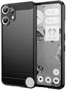 Nothing CMF Phone 2 Pro Hoesje Geborsteld TPU Flexibele Back Cover Zwart