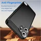 Nothing CMF Phone 2 Pro Hoesje Geborsteld TPU Flexibele Back Cover Zwart afbeelding 7