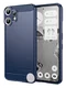 Nothing CMF Phone 2 Pro Hoesje Geborsteld TPU Flexibele Back Cover Blauw