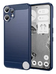 Nothing CMF Phone 2 Pro Hoesje Geborsteld TPU Flexibele Back Cover Blauw afbeelding