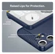 Nothing CMF Phone 2 Pro Hoesje Geborsteld TPU Flexibele Back Cover Blauw afbeelding 7