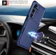 Samsung Galaxy A26 TPU Back Cover met Kunstleren Wallet Blauw afbeelding 8