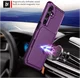 Samsung Galaxy A26 Hoesje 3-in-1 Pasjes Portemonnee Back Cover Paars afbeelding 5