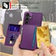Samsung Galaxy A26 Hoesje 3-in-1 Pasjes Portemonnee Back Cover Paars afbeelding 6