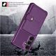 Samsung Galaxy A26 Hoesje 3-in-1 Pasjes Portemonnee Back Cover Paars afbeelding 8
