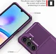 Samsung Galaxy A26 TPU Back Cover met Kunstleren Wallet Paars afbeelding 6