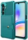 Samsung Galaxy A26 Hoesje 3-in-1 Pasjes Portemonnee Back Cover Groen afbeelding 2