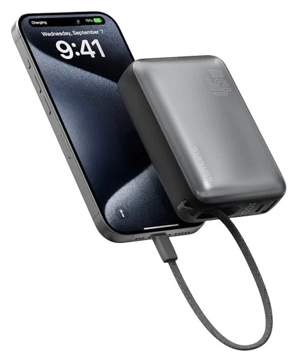 4smarts Enterprise Compact 20.000mAh Powerbank 45W Ingebouwde USB-C Kabel afbeelding 7