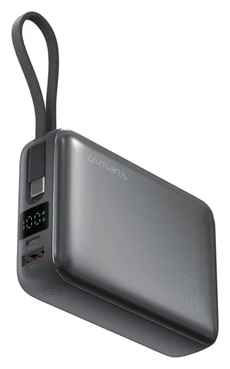 4smarts Enterprise Compact 20.000mAh Powerbank 45W Ingebouwde USB-C Kabel afbeelding 8