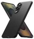 Ringke Onyx Samsung Galaxy S25 Edge Hoesje Flexibel TPU Back Cover Zwart