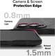 Ringke Onyx Samsung Galaxy S25 Edge Hoesje Flexibel TPU Back Cover Camo Zwart afbeelding 10