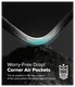 Ringke Onyx Magnetic Samsung Galaxy S25 Edge Hoesje MagSafe Zwart afbeelding 4