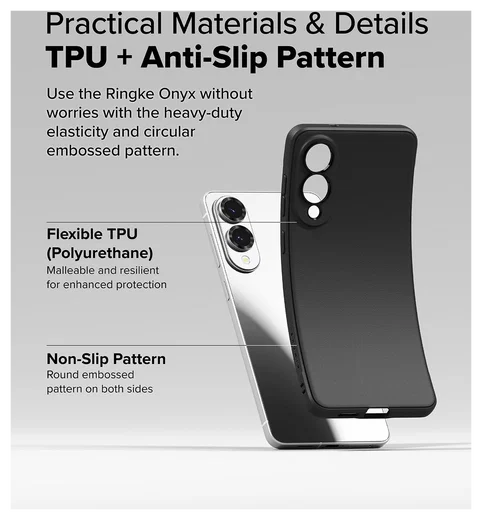 Ringke Onyx Magnetic Samsung Galaxy S25 Edge Hoesje MagSafe Zwart afbeelding 9