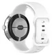 Google Pixel Watch 3 45MM Bandje - Siliconen met Gespsluiting - Wit