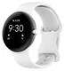 Google Pixel Watch 3 45MM Bandje - Siliconen met Gespsluiting - Wit afbeelding 4