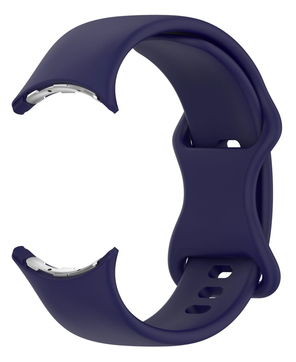 Google Pixel Watch 3 45MM Bandje - Siliconen met Gespsluiting - Blauw afbeelding 3