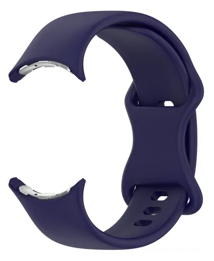 Google Pixel Watch 3 45MM Bandje - Siliconen met Gespsluiting - Blauw afbeelding 3