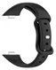Huawei Watch Fit 4 Bandje - Siliconen Gesp Sluiting - Zwart afbeelding 3