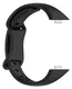 Huawei Watch Fit 4 Bandje - Siliconen Gesp Sluiting - Zwart afbeelding 4