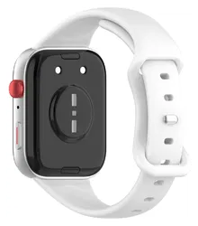 Huawei Watch Fit 4 Bandje - Siliconen Gesp Sluiting - Wit afbeelding