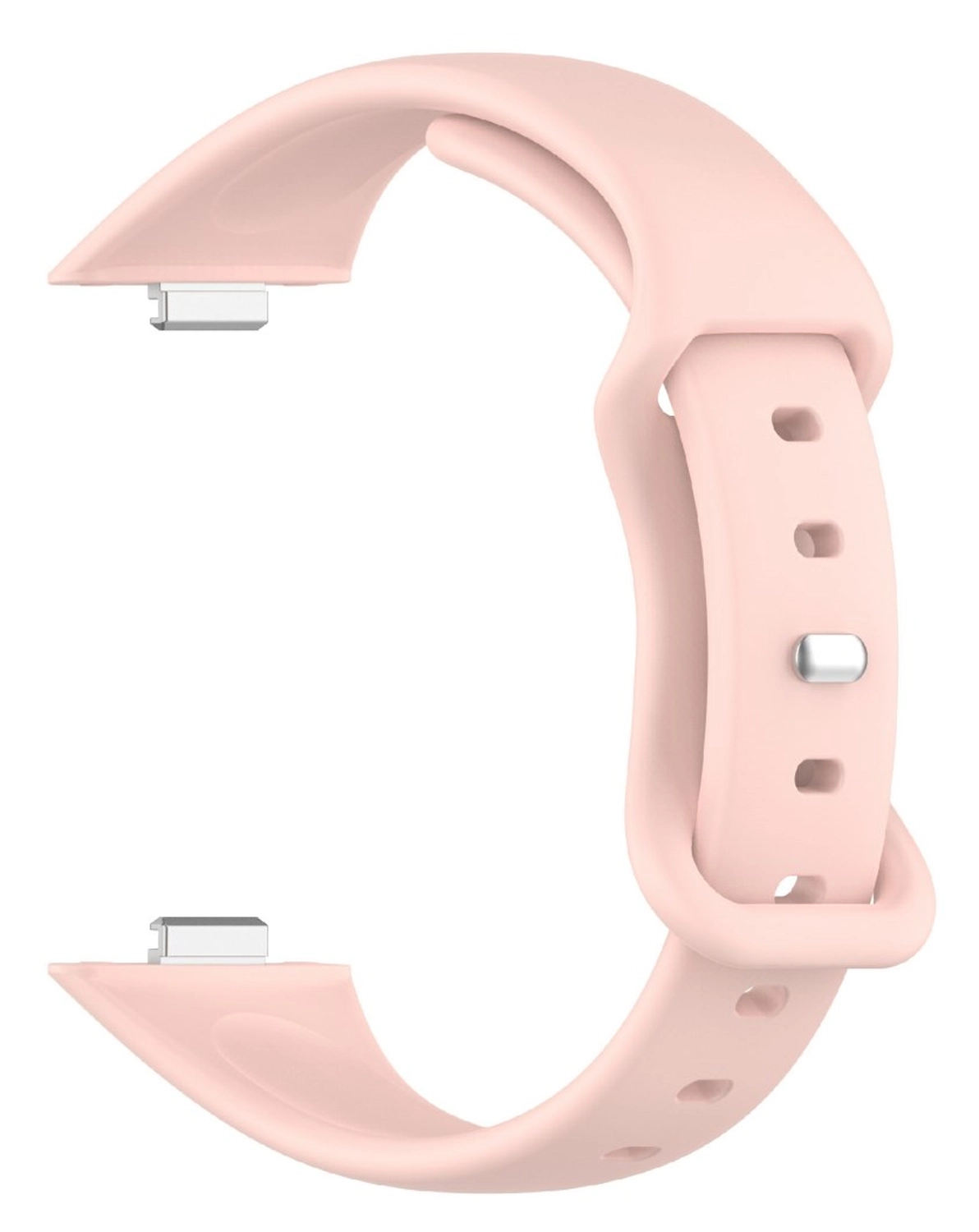 Huawei Watch Fit 4 Bandje - Siliconen Gesp Sluiting - Roze afbeelding 3