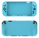 Nintendo Switch 2 Hoesje Siliconen Back Cover Case Blauw afbeelding 3